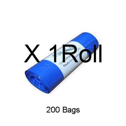 200 Blank 1 Mil. Dog Waste Bags, Free Shipping - DogBagsandMore.com