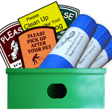 Non-Locking Single Roll Dog Waste Bag Dispenser, Free Shipping - DogBagsandMore.com