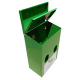 Double Roll / Locking Dog Waste Bag Dispenser - Free Shipping - DogBagsandMore.com