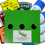 Triple Roll Dog Waste Bag Dispenser, Free Shipping - DogBagsandMore.com